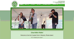Desktop Screenshot of irishcoastalclub.com
